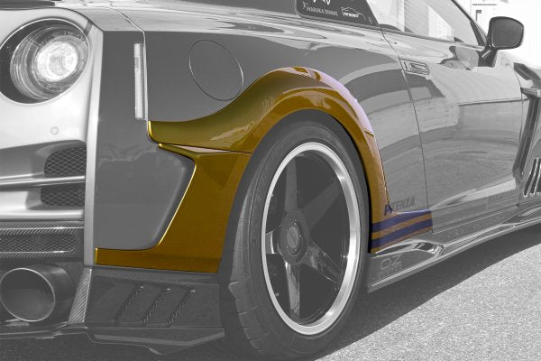 TOP SECRET M17 REAR OVER FENDER CARBON FOR NISSAN GT-R R35 TOP-SECRET-00088