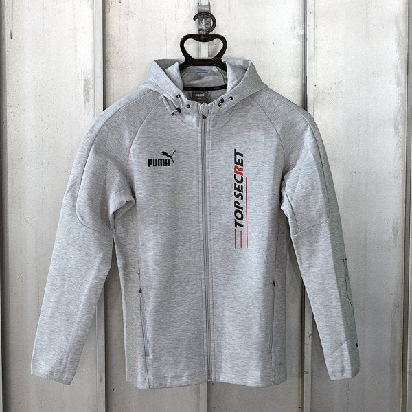 TOP SECRET TS PUMA WHITE GREY HOODIE S FOR  TOP-SECRET-00208