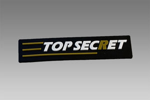 TOP SECRET TS RUBBER EMBLEM SET FOR  TOP-SECRET-00291