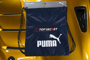 TOP SECRET TS PUMA GYM SACK BLACK FOR  TOP-SECRET-00189