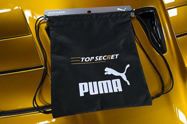 TOP SECRET TS PUMA GYM SACK BLACK FOR  TOP-SECRET-00189
