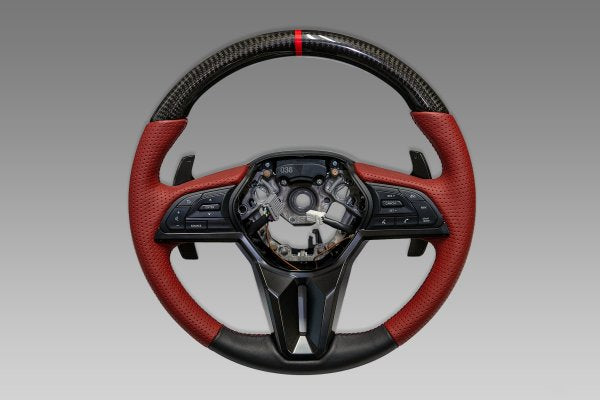 TOP SECRET M17 CARBON STEERING WHEEL FOR NISSAN GT-R R35 TOP-SECRET-00135