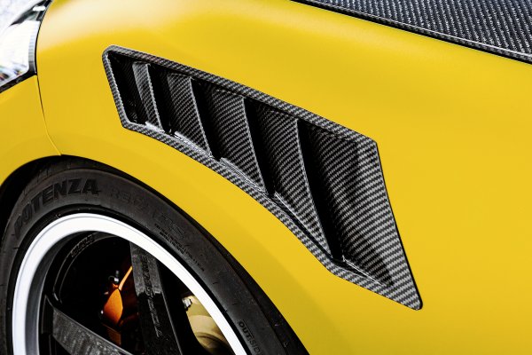 TOP SECRET DRY CARBON FRONT FENDER DUCT FOR NISSAN FAIRLADY Z RZ34 TOP-SECRET-00066