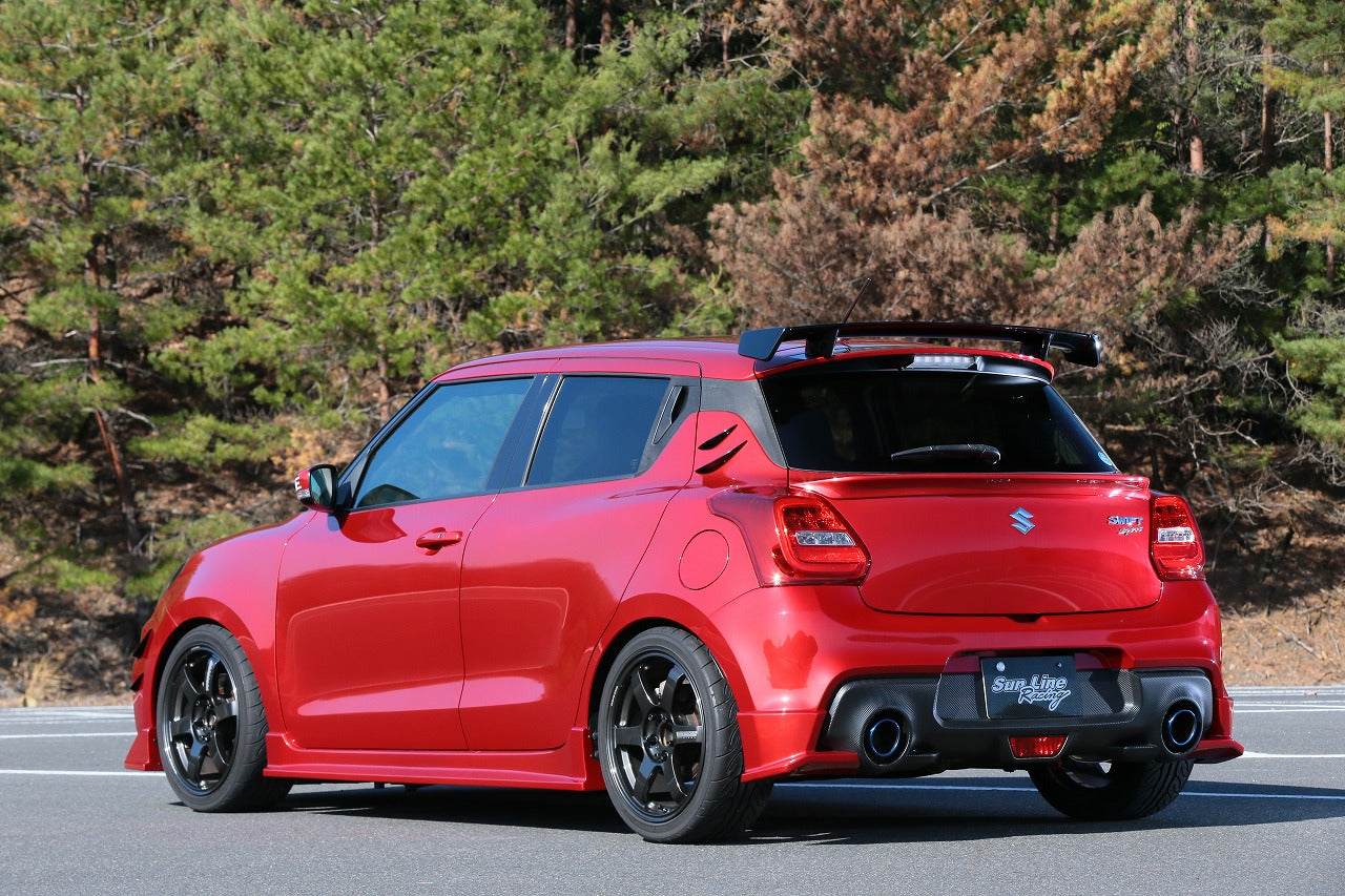 SUN LINE RACING SPORT AERO 3-PIECE SET (FH SS RU) FRP ZC33S FOR SUZUKI SWIFT SPORTS ZC33S SUN-LINE-RACING-00009