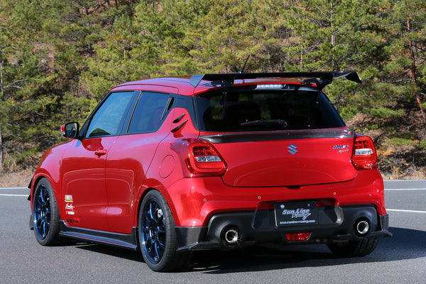 SUN LINE RACING SLR 3D-GT WING TYPE CII CARBON FOR SUZUKI SWIFT