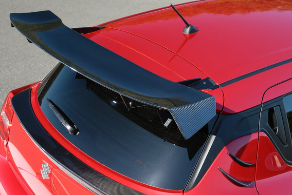 SUN LINE RACING SLR 3D-GT WING TYPE CII CARBON FOR SUZUKI SWIFT