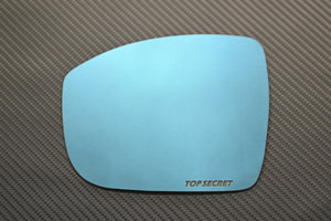 TOP SECRET DOOR MIRROR BLUE LENS SET FOR NISSAN GT-R R35 TOP-SECRET-00131