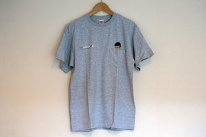TOP SECRET POCKET SMOKEY T-SHIRT WHITE S TOP-SECRET-00058