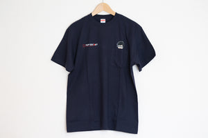TOP SECRET POCKET SMOKEY T-SHIRT NAVY XL TOP-SECRET-00049
