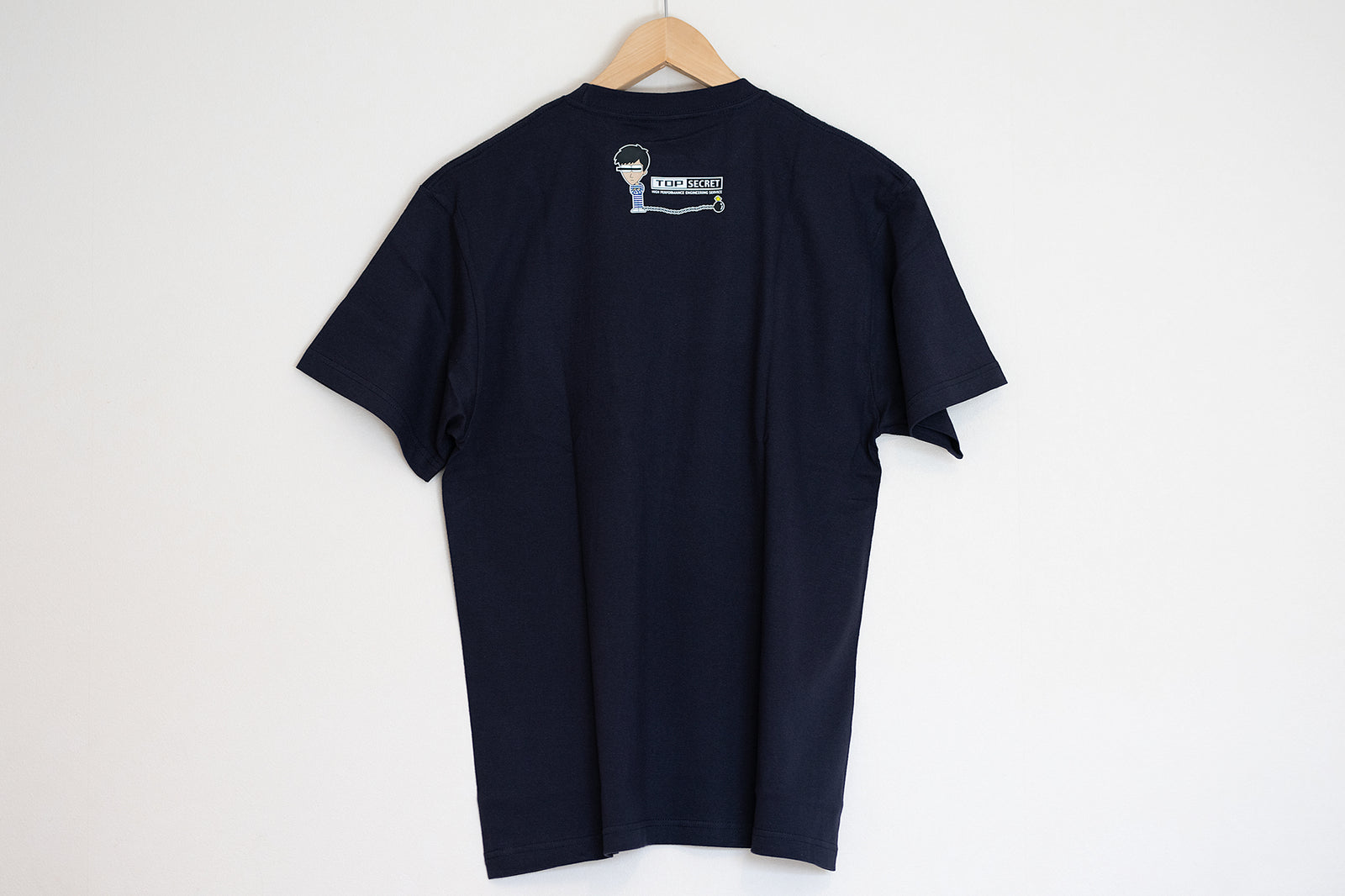TOP SECRET POCKET SMOKEY T-SHIRT NAVY XL TOP-SECRET-00049