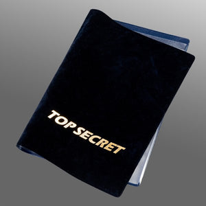 TOP SECRET VEHICLE INSPECTION CERTIFICATE CASE FOR  TOP-SECRET-00286