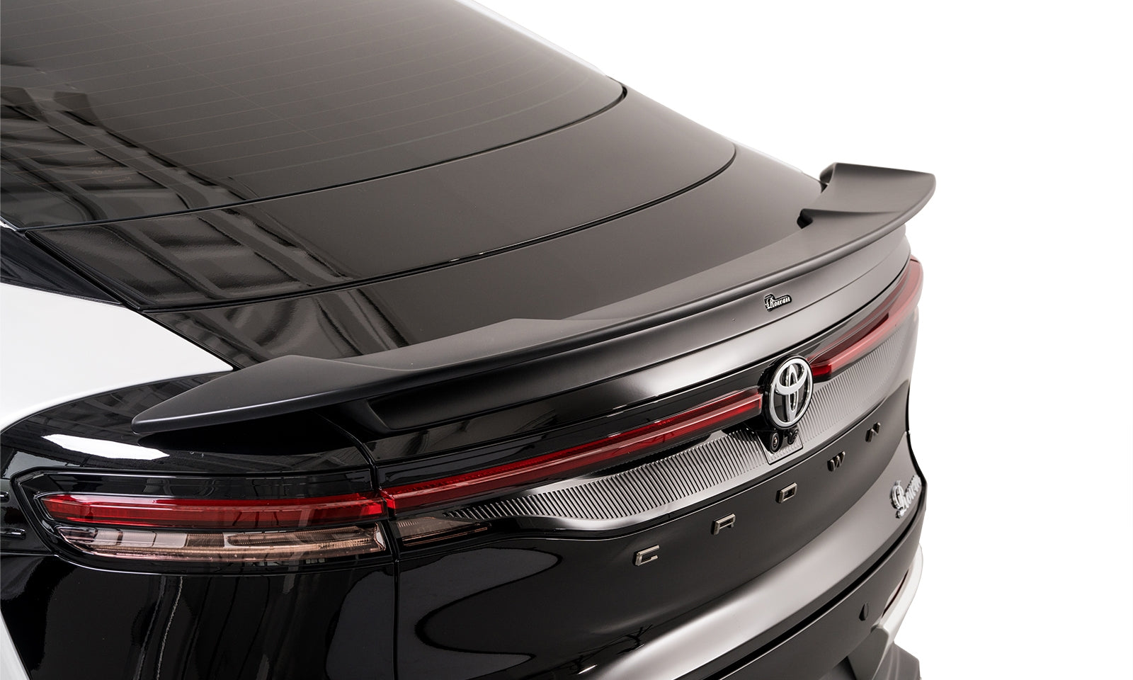 ROWEN  REAR WING FRP BLACK FOR TOYOTA CROWN CROSSOVER TZSH35 AZSH35 1T053W00-202