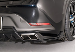 ROWEN REAR UNDER SPOILER MUFFLER TIP INCLUDED FRP UNPAINTED FOR TOYOTA PRIUS MXWH6 ZVW6 1T054P00