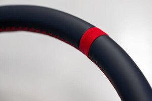 TOP SECRET 350Φ STEERING WHEEL WITH HORN BUTTON FOR NISSAN SKYLINE GT-R BNR32 TOP-SECRET-00438