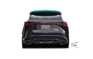 ROWEN REAR DRESS-UP KIT FRP GUNMETAL FOR LEXUS RX F-SPORT RX500h 350 TALH17 TALH15 1L016P00-G