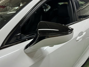 LEMS BLACK DOOR MIRROR & BLACK GARNISH II FOR GENUINE LIMITED VEHICLES FOR LEXUS IS500 L97-IS500