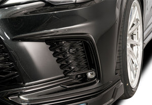 ROWEN FRONT BUMPER EXTENSION FRP GRAPHITE BLACK GLASS FLAKE FOR LEXUS RX F-SPORT RX500h 350 TALH17 TALH15 1L016E00-223