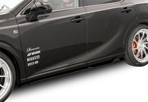 ROWEN SIDE STEP FRP BLACK FOR LEXUS RX F-SPORT RX500h 350 TALH17 TALH15 1L016J00-B