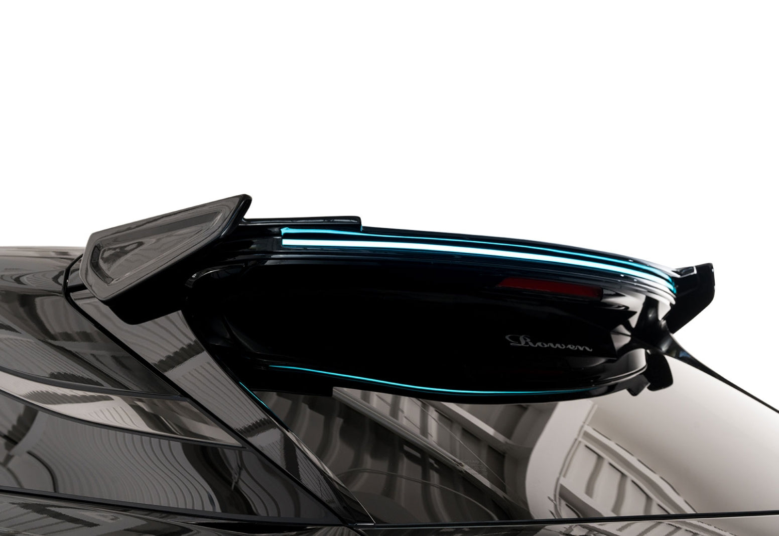 ROWEN REAR WING LED LINER FRP CARBON FOR LEXUS RX F-SPORT RX500h 350 TALH17 TALH15 1L016W10