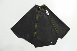 TOP SECRET SHIFT BOOTS GOLD STITCHING FOR NISSAN SKYLINE GT-R BCNR33 TOP-SECRET-00366