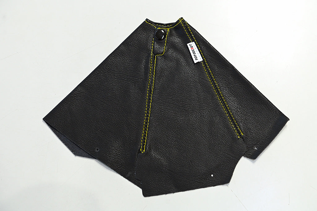 TOP SECRET SHIFT BOOTS RED STITCHING FOR NISSAN SKYLINE GT-R BCNR33 TOP-SECRET-00368