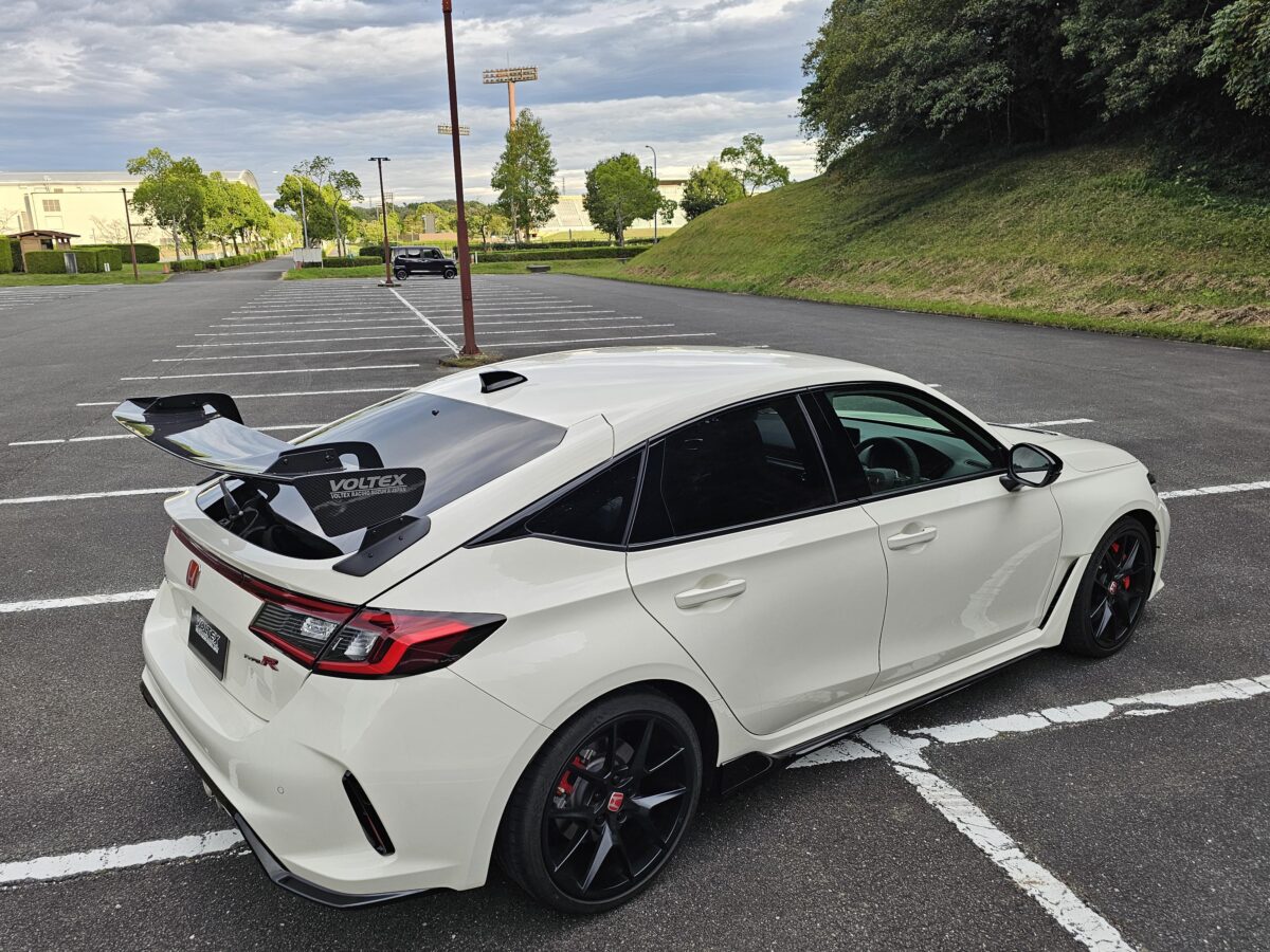 VOLTEX GT WING TYPE 4BS 1560MM WET CARBON SWAN NECK TYPE-FL5