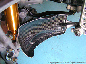 RACING FACTORY YAMAMOTO CARBON BRAKE AIR GUIDE FOR HONDA NSX RACING-FACTORY-YAMAMOTO-00228