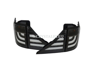 CRYSTAL EYE FIBER LED TAIL LAMP STANDARD MODEL (BLACK TYPE) FOR TOYOTA 20 VELLFIRE 20 ALPHARD EARLY LATE HYBRID COMPATIBLE J193BK