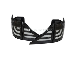 CRYSTAL EYE FIBER LED TAIL LAMP STANDARD MODEL (BLACK TYPE) FOR TOYOTA 20 VELLFIRE 20 ALPHARD EARLY LATE HYBRID COMPATIBLE J193BK