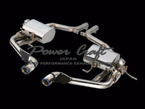 POWER CRAFT HYBRID EXHAUST MUFFLER SYSTEM GRAN TURISMO MC STRADALE TYPE FOR MASERATI GRAN TURISMO P-MAS810101