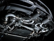 POWER CRAFT HYBRID EXHAUST MUFFLER SYSTEM WITH BLACK TAIL FOR PORSCHE 991.2 CARRERA PORSCHE 991.2 CARRERA S PORSCHE 991.2 GTS P-PO580104-BKT