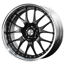 TWS EXLETE 107M 20X7.5J MIDDLE(B) 2 5X120 FLAT BLACK (FB) FOR  TWS-101696