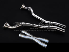 POWER CRAFT FRONT PIPE WITH X TUBE FOR FERRARI FF P-FE860103-SE