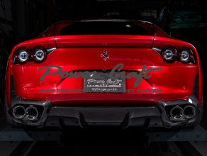 POWER CRAFT HYBRID EXHAUST MUFFLER SYSTEM USE GENUINE TAIL FOR FERRARI 812 P-FE1030106
