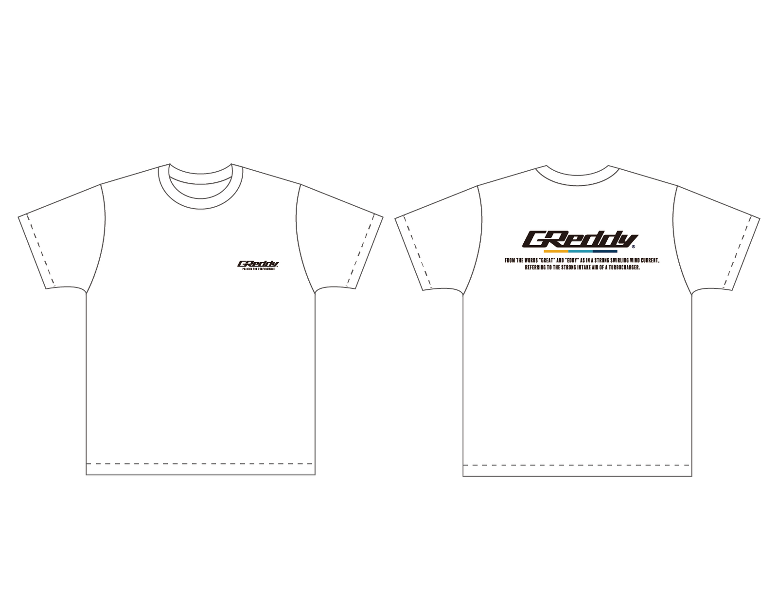 GREDDY T-SHIRT (2023) WHITE S 18001883