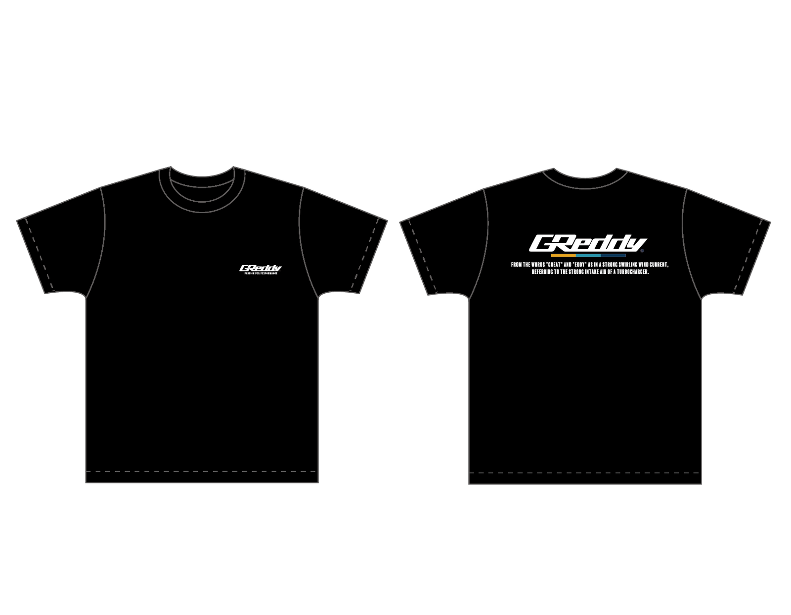 GREDDY T-SHIRT (2023) BLACK S 18001877