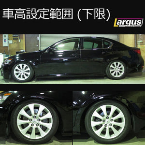 LARGUS SPEC S COILOVER KIT FOR LEXUS GS250 GRL11 2WD 01011209093-QQ-567