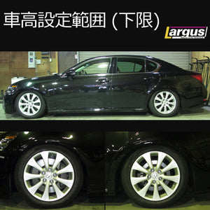 LARGUS SPEC S COILOVER KIT FOR LEXUS GS300H AWL10 2WD 01011209093-QQ-568