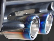 POWER CRAFT EXHAUST MUFFLER SYSTEM WITH BLACK TAIL FOR BMW E36 M3 P-BM570101-BKT