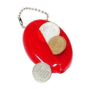 RAYS RUBBER COIN CASE RED 7409FM00002RD