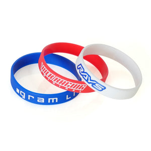 RAYS RUBBER WRIST BAND VOLK RACING RED 7499000BANDRD
