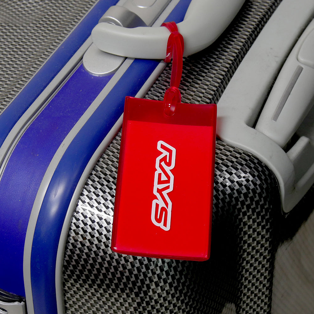 RAYS RUBBER LUGGAGE TAG RED 7409FM00003RD