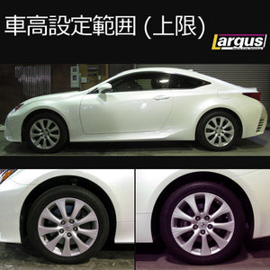 LARGUS SPEC S COILOVER KIT FOR LEXUS RC350 GSC10 2WD 01011209093-QQ-584
