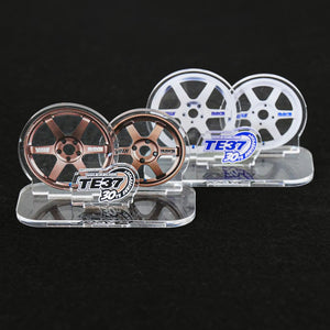 RAYS VOLK RACING TE37 30TH ACRYLIC STAND WHITE 7499TE37ACRWH