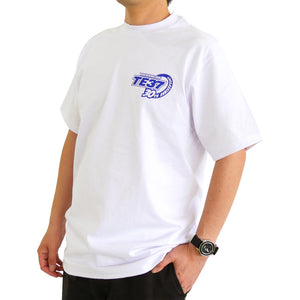 RAYS TE37 30TH LOGO T-SHIRT XL WHITE 7499TE3730WXL