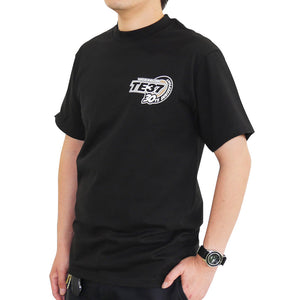RAYS TE37 30TH LOGO T-SHIRT M BLACK RAYS-TE37-SHIRT-M-BK