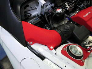 BACK YARD SPECIAL DOUBLE INTERCOOLER DUCT FRP RED CRYSTAL PAINT FINISH FOR HONDA S660 JW5 BACK-YARD-SPECIAL-00013