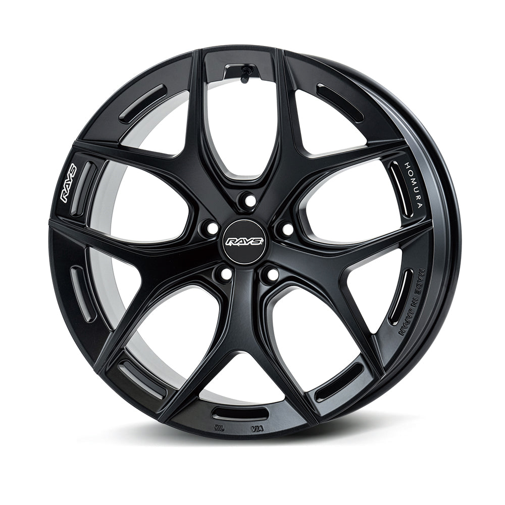 RAYS HOMURA 2X5FT 19X8.5J +38 5X114.3 SEMI-GLOSS BLACK (BOJ) 27379853895BOJ