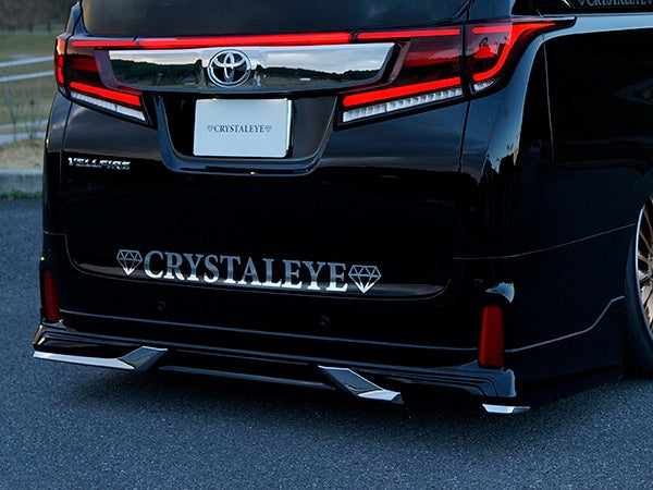 CRYSTAL EYE CRYSTALEYE LOGO STICKER CHROME TYPE LARGE (L) WIDTH 950MM FOR  H051SU