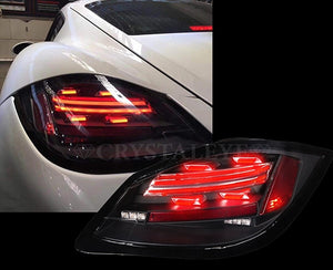 CRYSTAL EYE 718 STYLE LED TAIL (BLACK TYPE) AUTO JEWELRY FOR PORSCHE 987 BOXSTER CAYMAN KOUKI S279BK